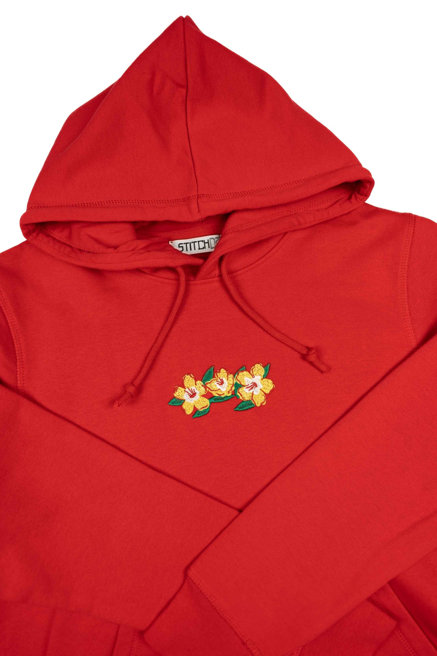 Flowers | Hanorac Rosu XS