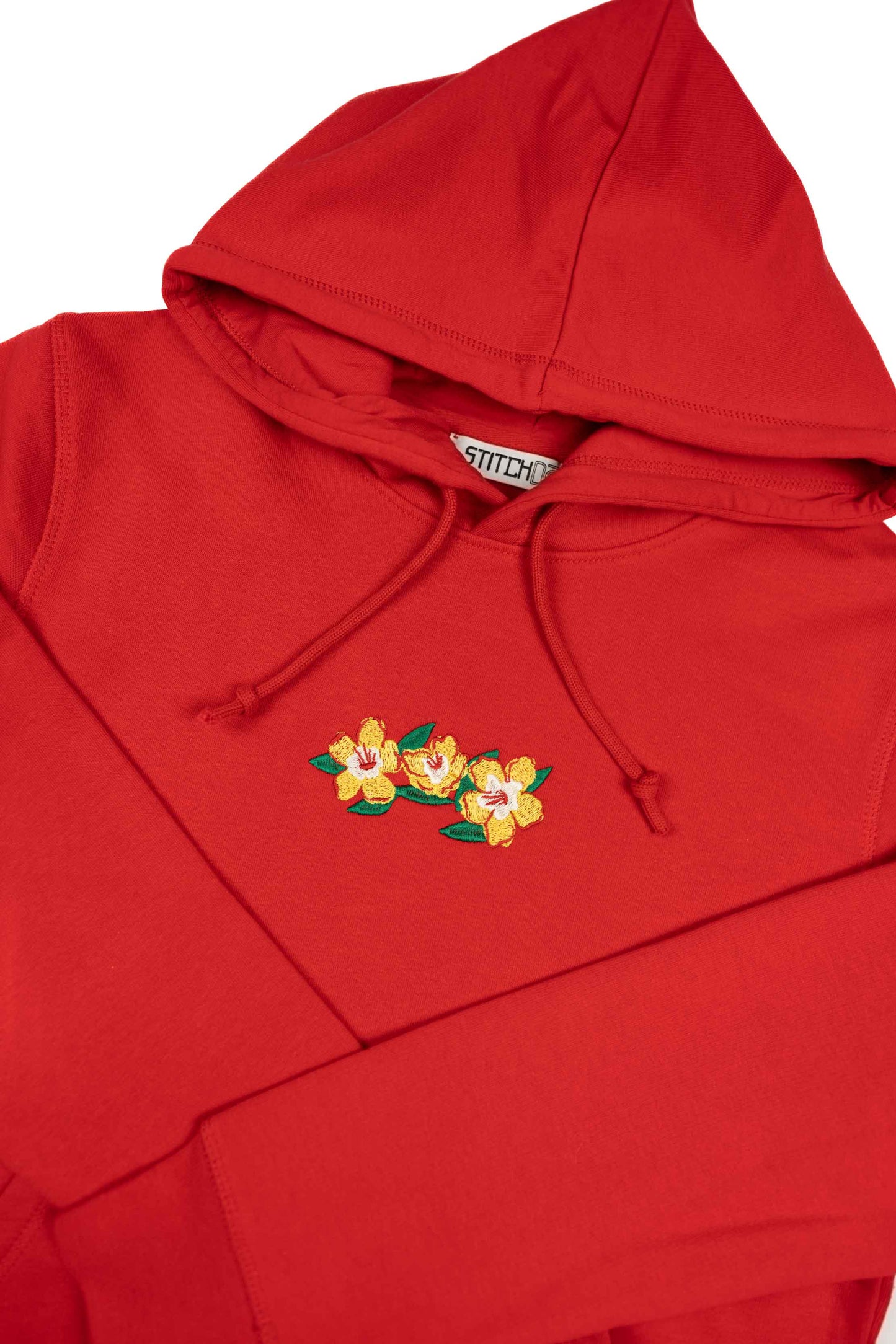 Flowers | Hanorac Rosu XS