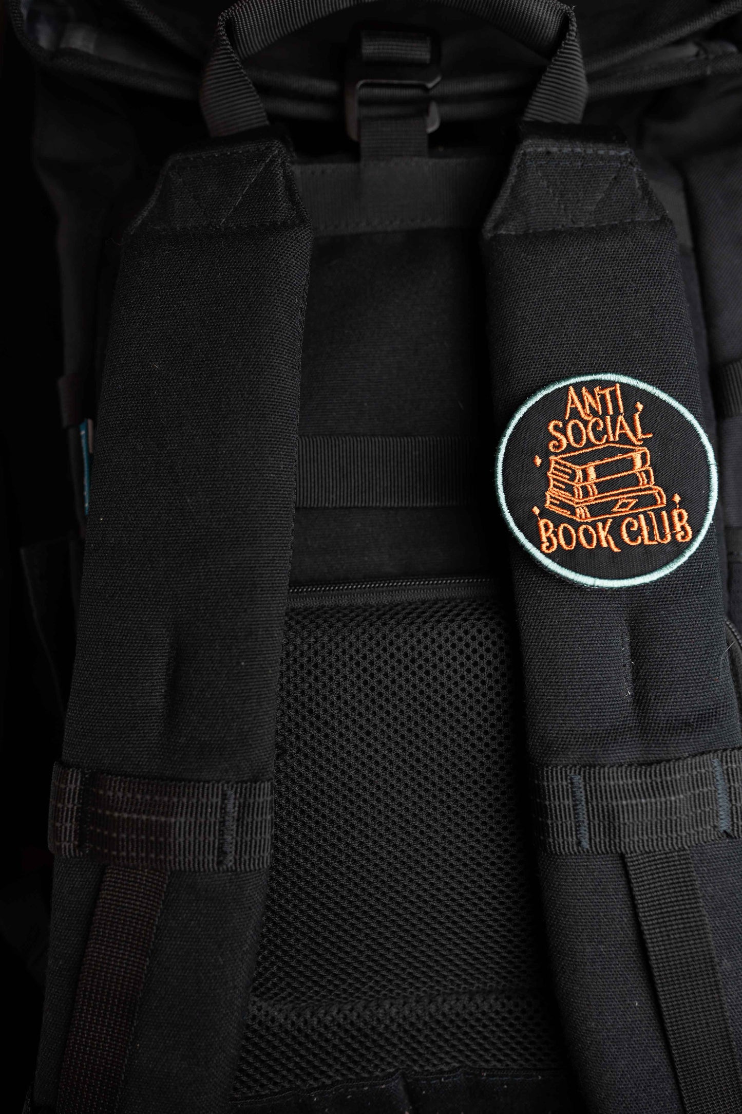 Anti social book club | Pin | Patch
