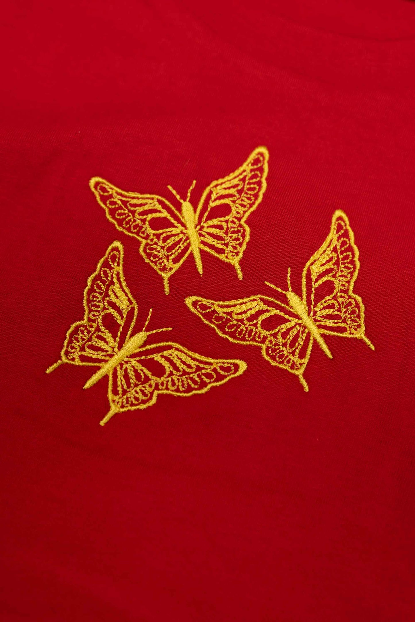 Butterfly | Tricou Rosu XS