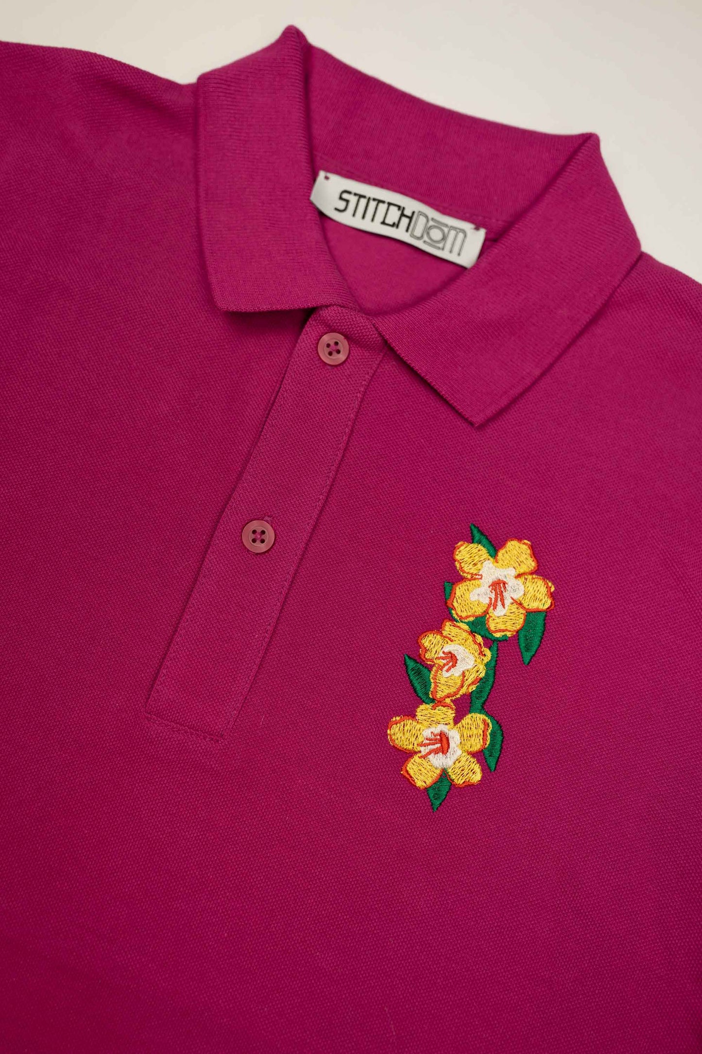 Flowers | Tricou Polo Orchid XS