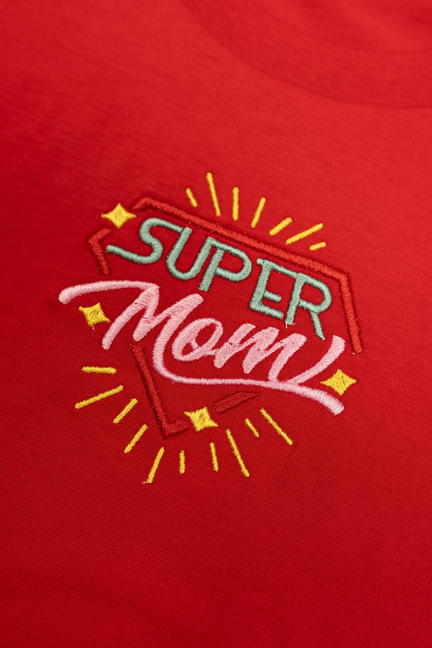 Super MOM | Tricou Rosu S