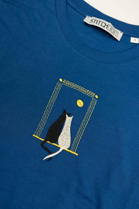 Under the Moon | Tricou Albastru M