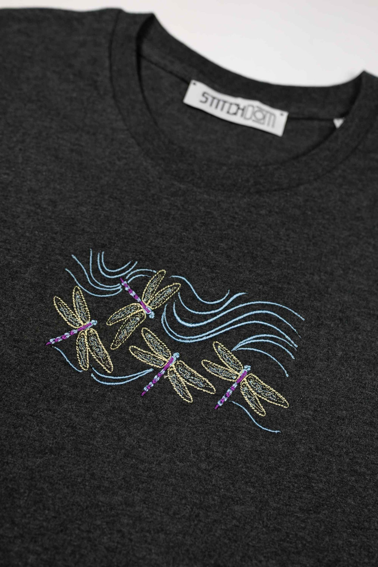Dragonfly | Tricou Gri Inchis M