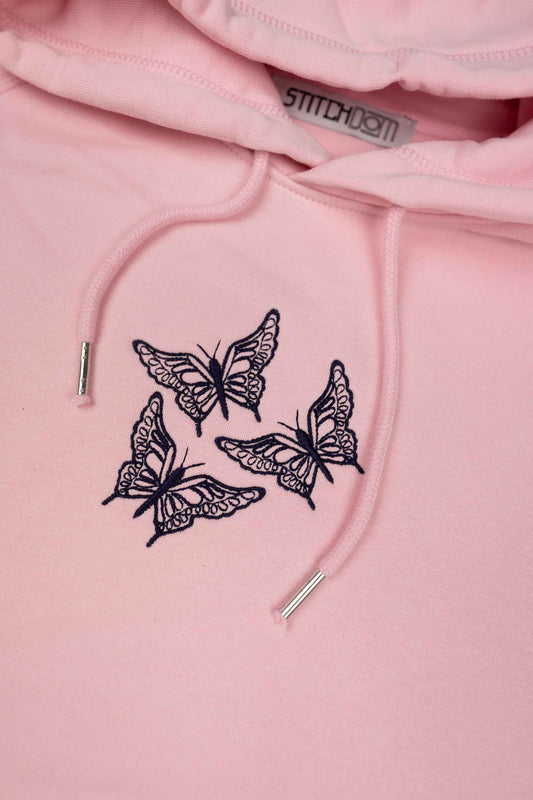 Butterfly | Hanorac Roz deschis M