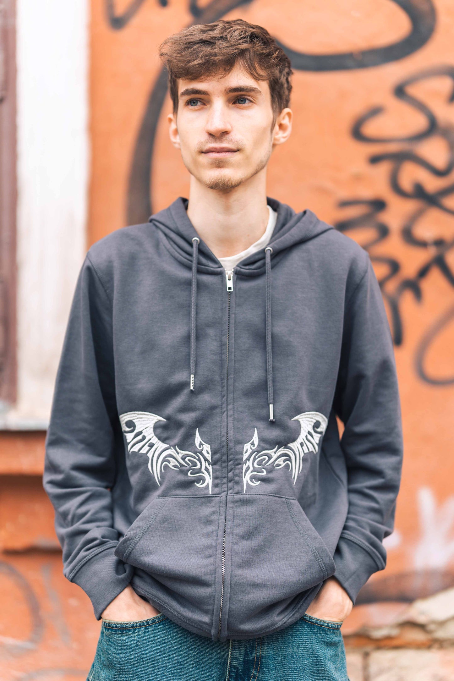 Echo Anthracite Hoodie