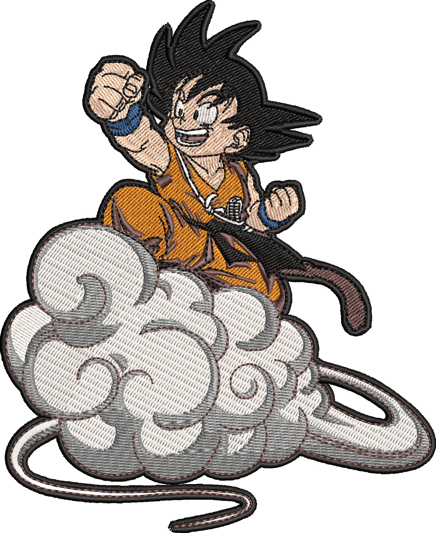 Kid Goku on cloud - Dragon Ball | Tricou