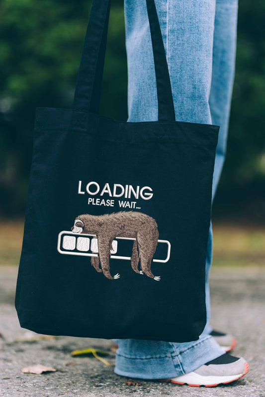 Loading please wait | Tote Bag