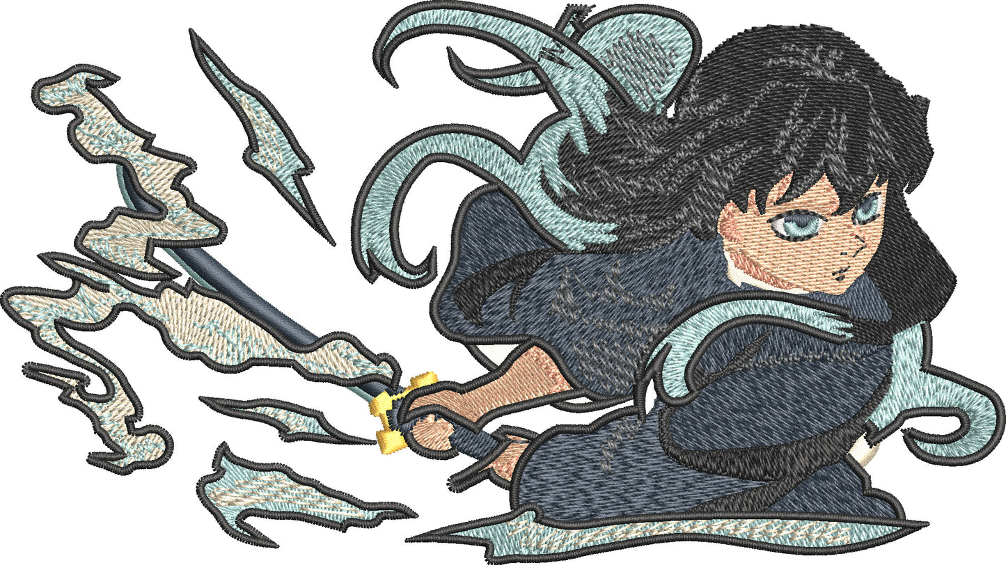 Muichiro | Hanorac Premium Negru S