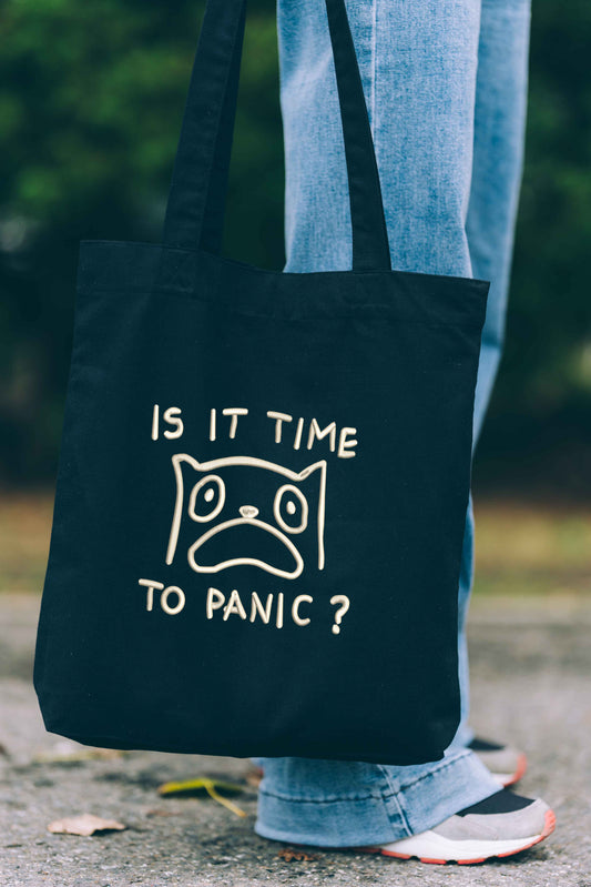 Panic time | Tote Bag