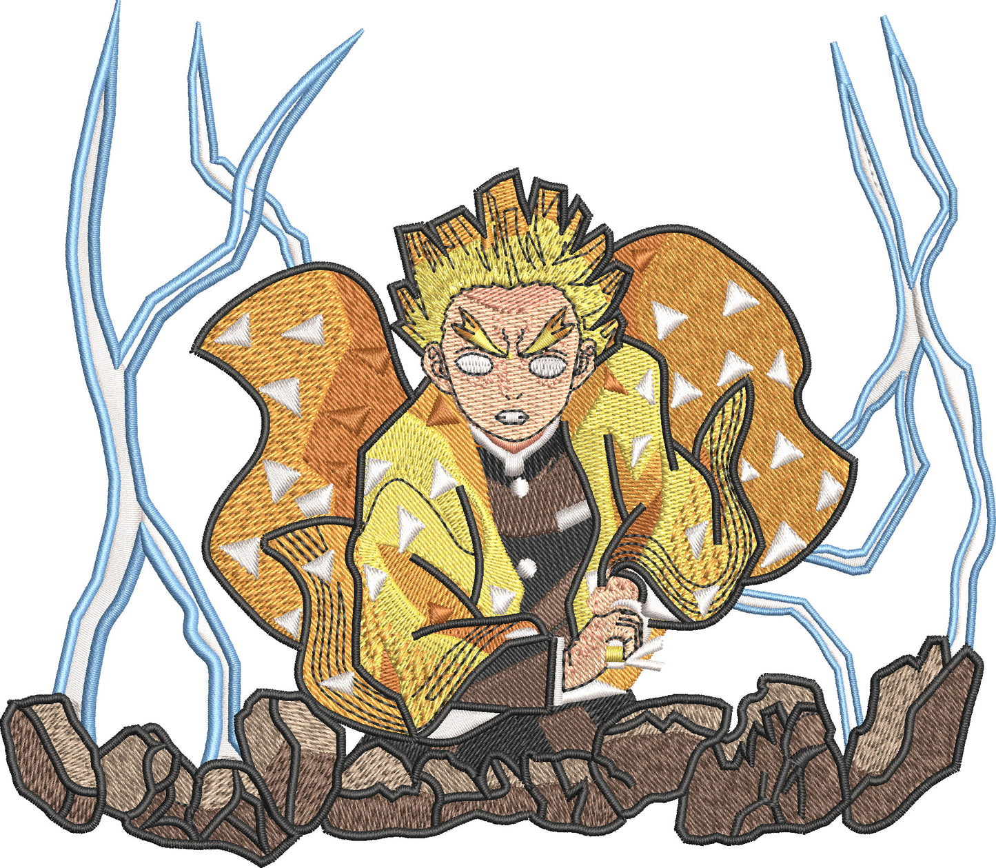 Zenitsu Agatsuma - Demon Slayer | Hanorac