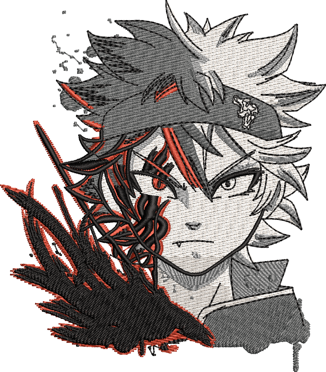 Asta portrait - Black Clover | T-Shirt