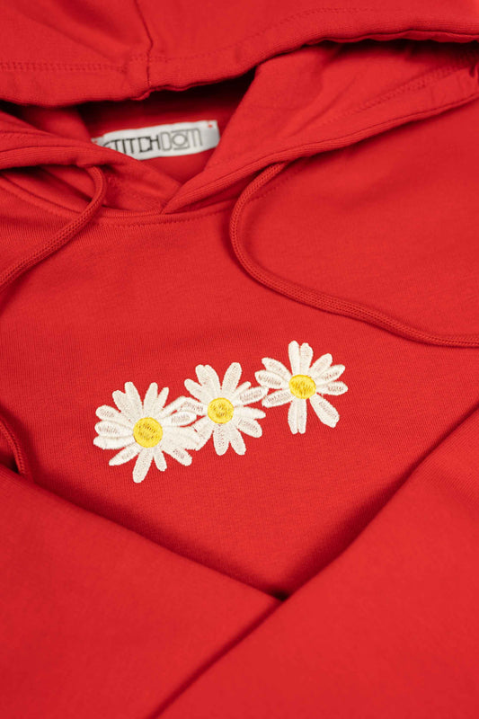 Daisies | Hanorac Rosu M