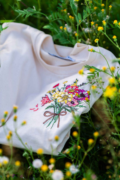 Hanorac/ Tricou personalizat buchet de flori
