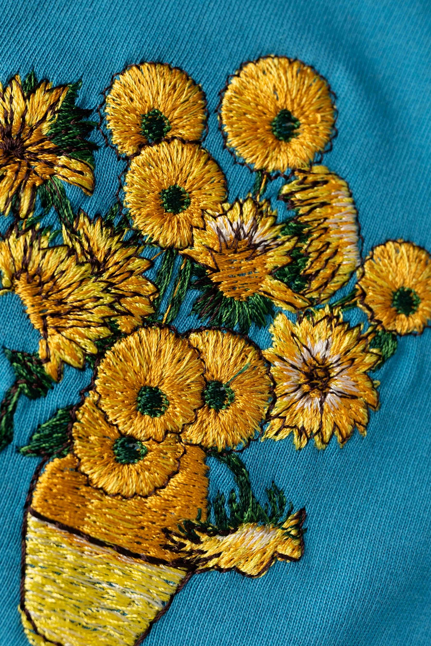 VASE WITH FIFTEEN SUNFLOWERS | VAN GOGH | TRICOU | HANORAC