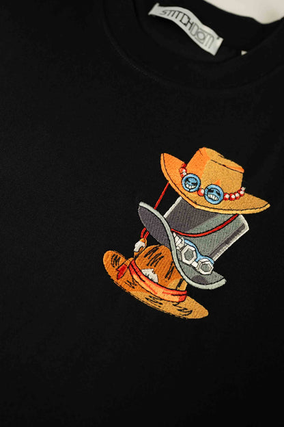 Luffy Ace Sabo hats - One Piece | Tricou