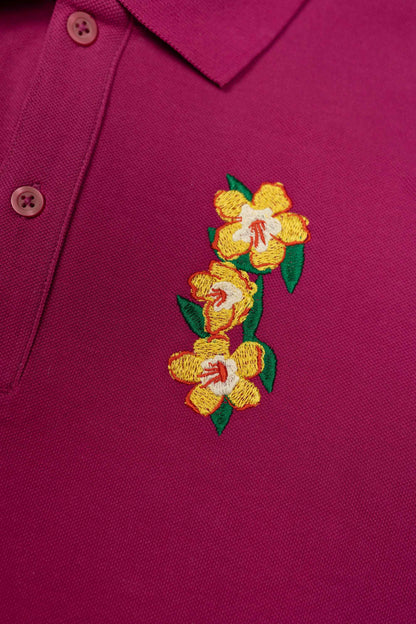 Flowers | Tricou Polo Orchid XS
