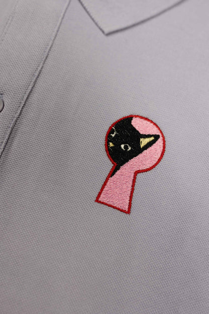 Peekaboo! | Tricou Polo Lila M