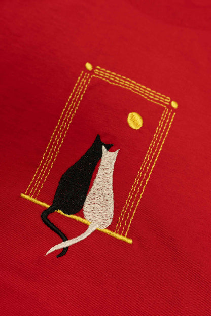 Under the Moon | Tricou Rosu S