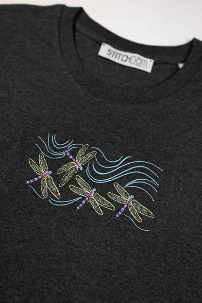 Dragonfly | Tricou Gri Inchis M