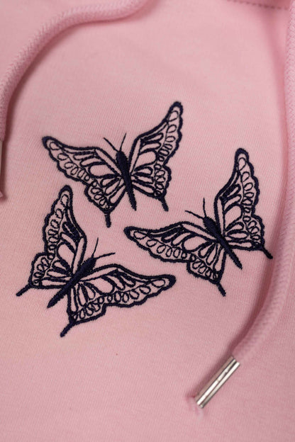 Butterfly | Hanorac Roz deschis M