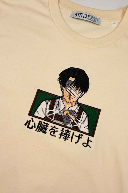 Injured Levi Salute - Attack on Titan | Tricou | Hanorac