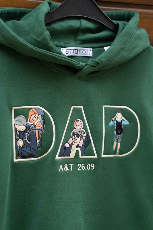 Hanorac/ Tricou personalizat DAD - 3 poze