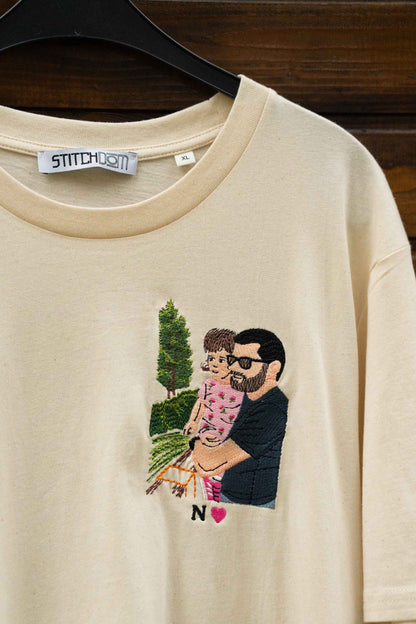Hanorac/ Tricou personalizat cu poza ta alaturi de cei dragi