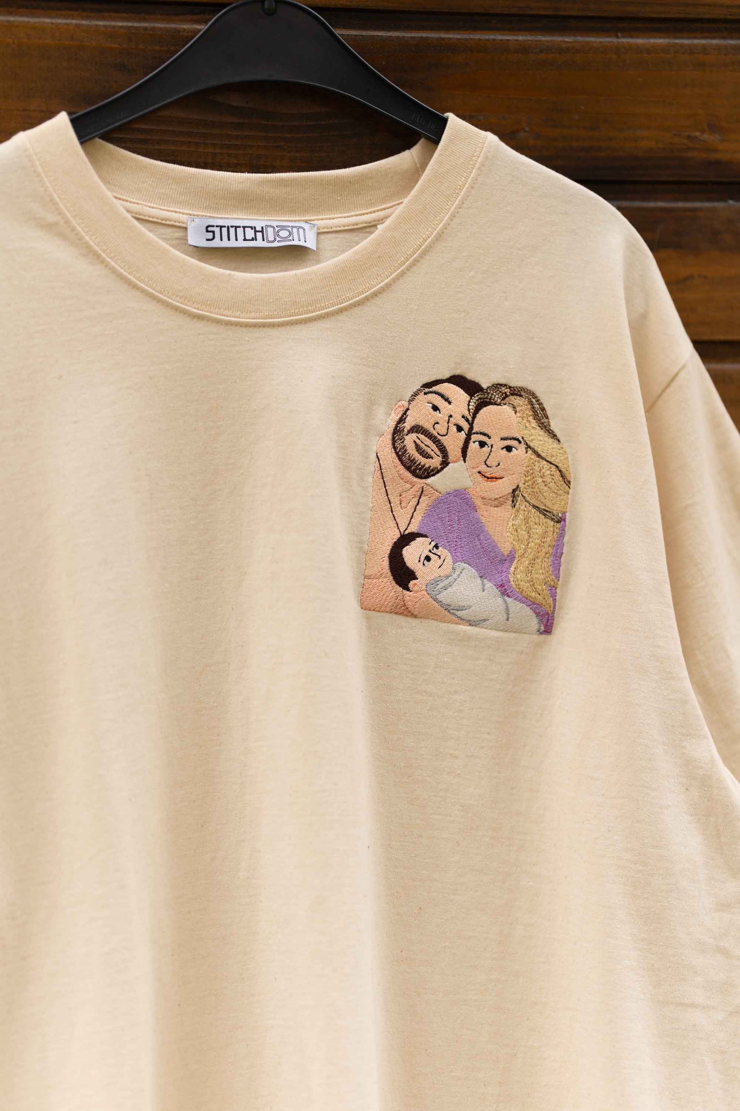 Hanorac/ Tricou personalizat cu poza ta alaturi de cei dragi