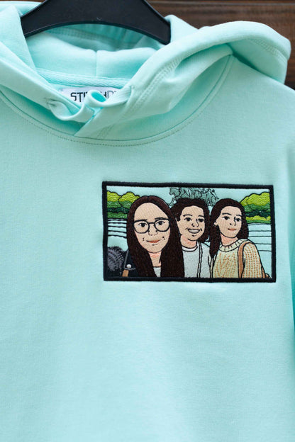 Hanorac/ Tricou personalizat cu poza ta alaturi de cei dragi
