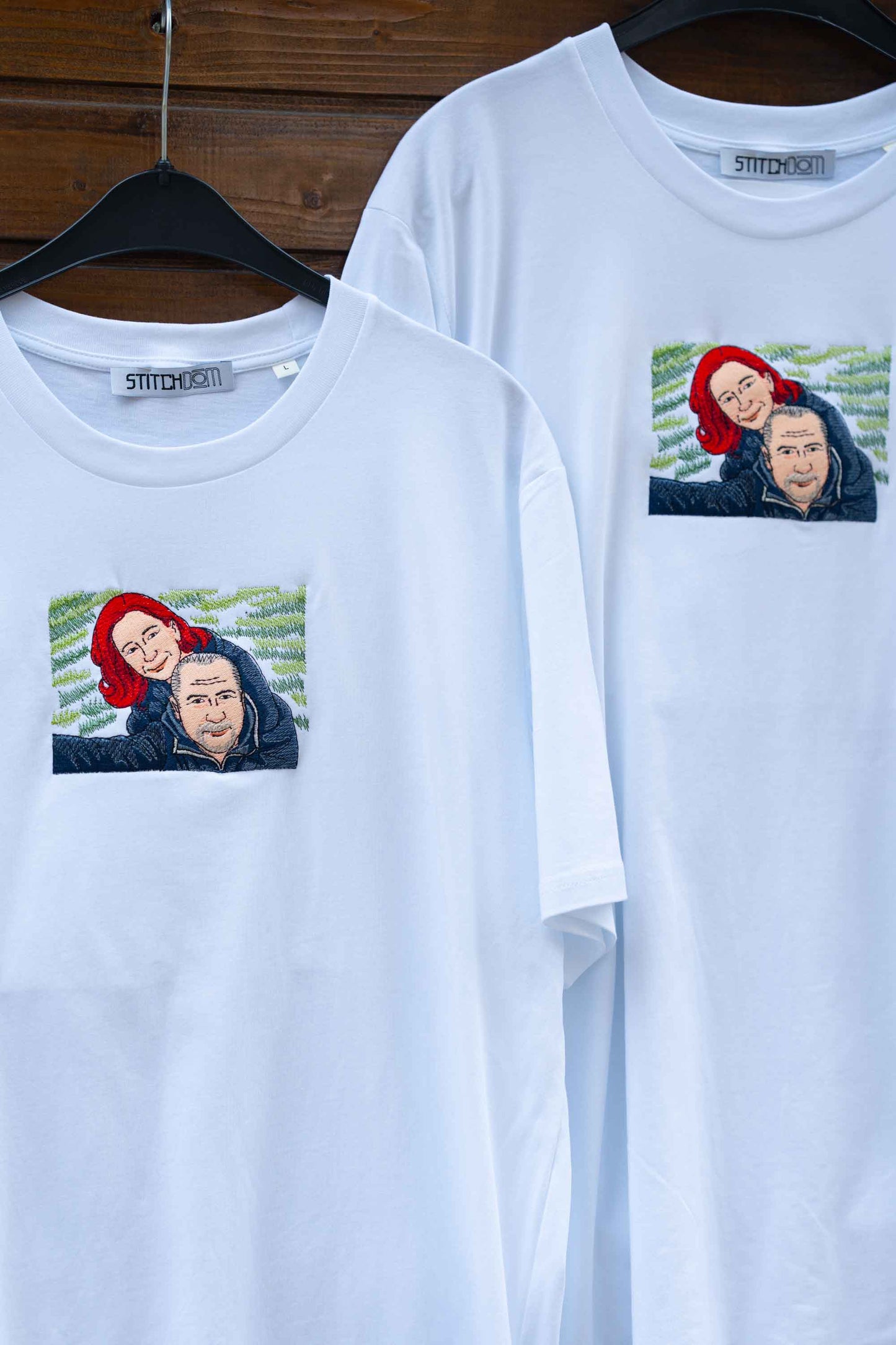 Set hanorace/tricouri personalizate cuplu