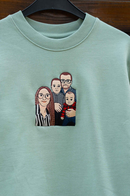 Hanorac/ Tricou personalizat cu poza ta alaturi de cei dragi