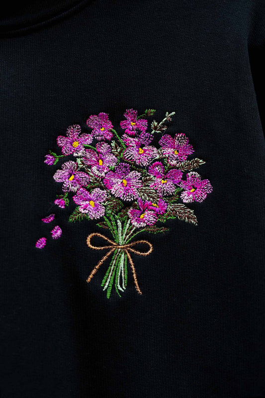Hanorac/ Tricou personalizat buchet de flori