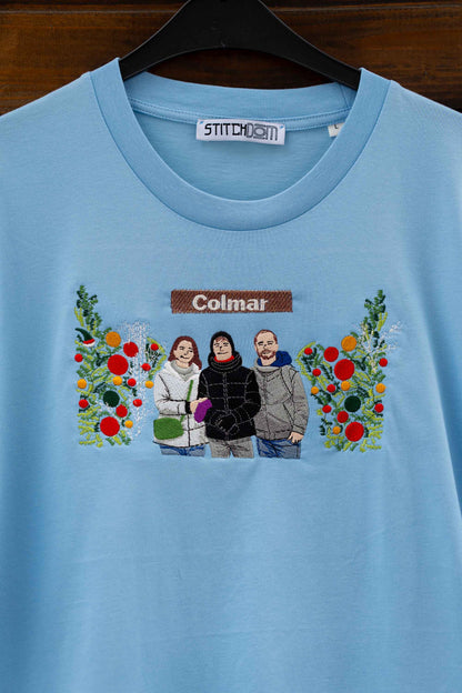 Hanorac/ Tricou personalizat cu poza ta alaturi de cei dragi