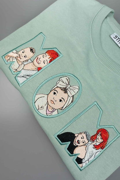 Hanorac/ Tricou personalizat MOM - 3 poze