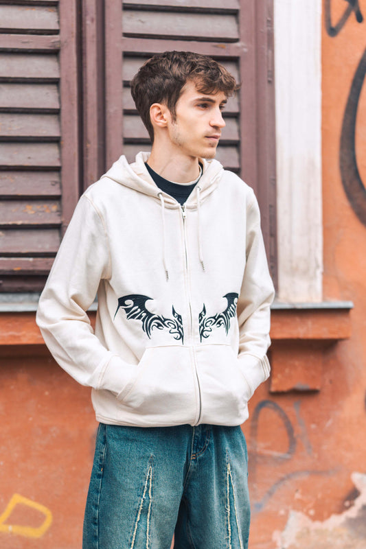 Echo Natural Raw Hoodie
