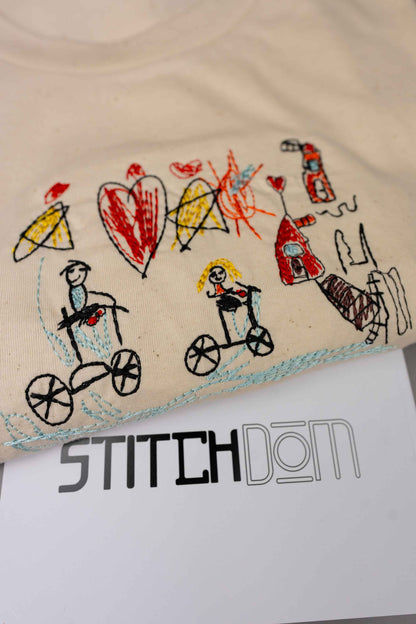 Hanorac/ Tricou personalizat cu desenul copilului tau
