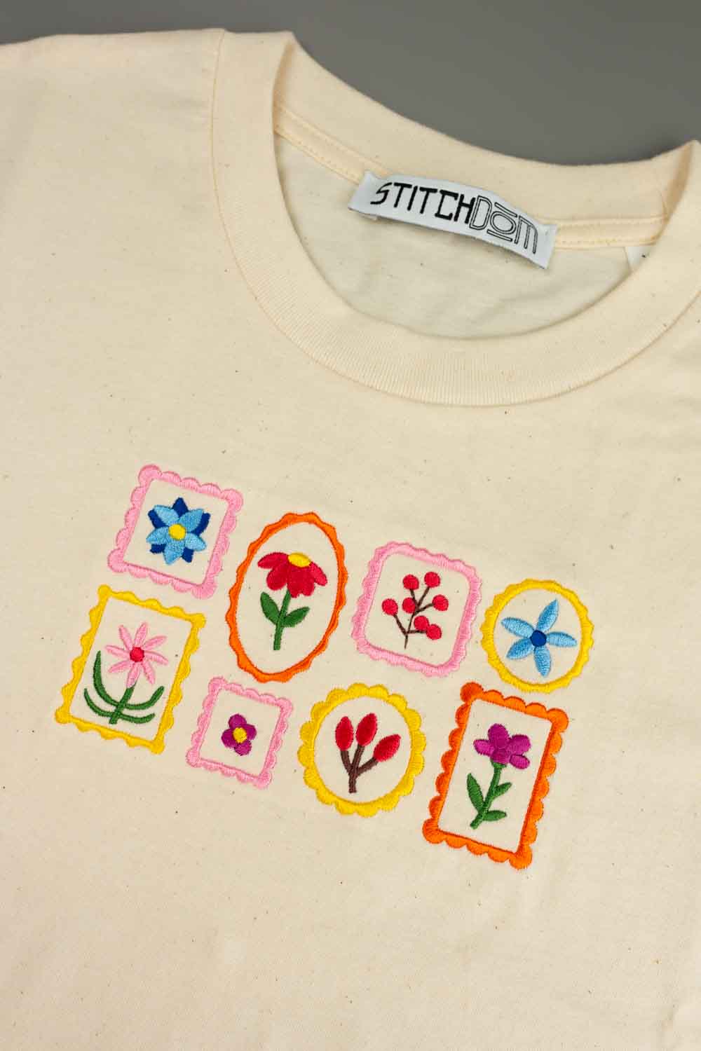 Flower Stamps | T-shirt | Hoodie