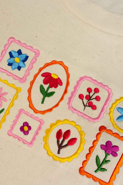 Flower Stamps | T-shirt | Hoodie