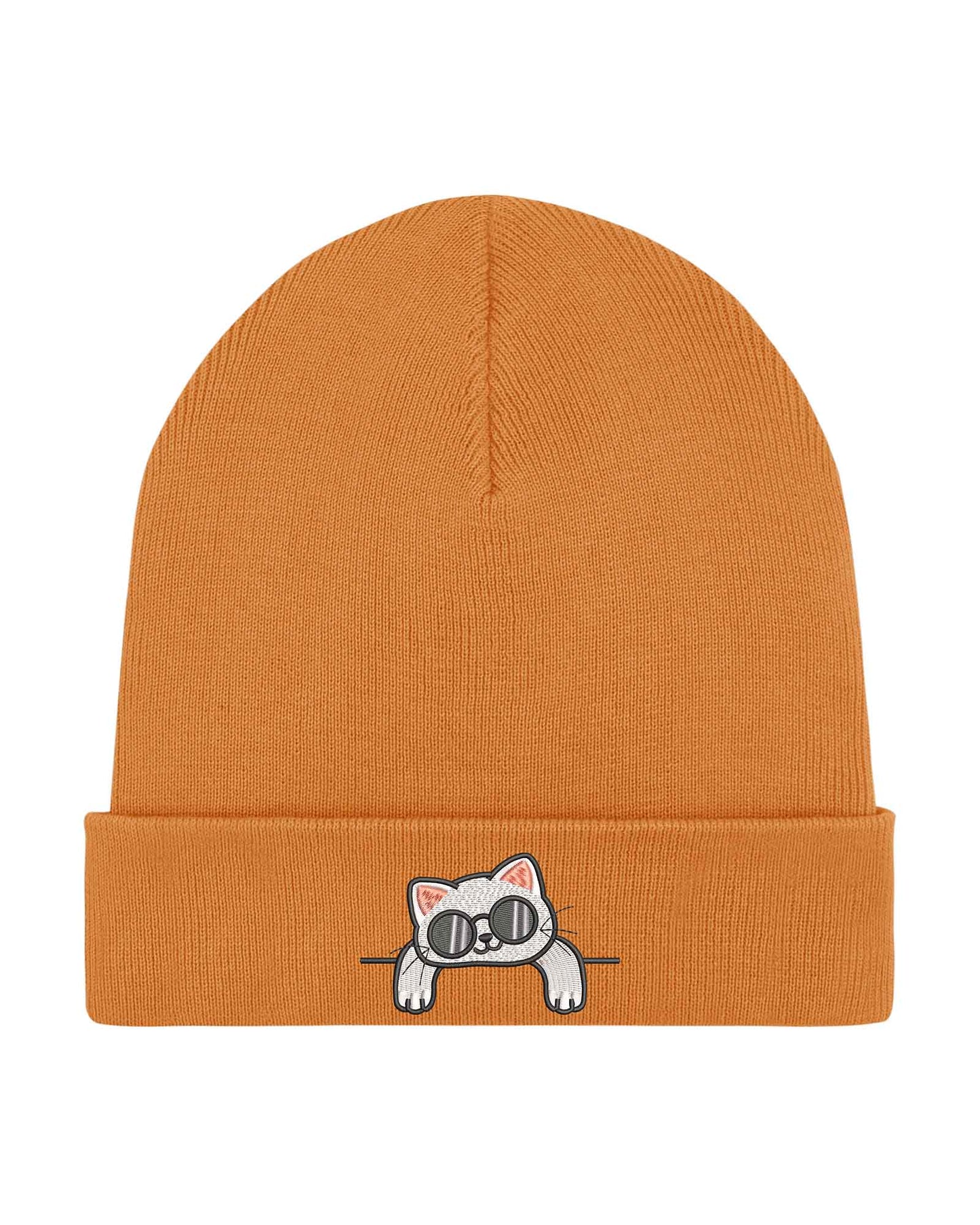 Pocket cat | Beanie din bumbac organic
