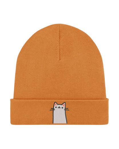 Not judging cat | Beanie din bumbac organic