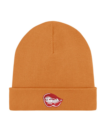 Vampire lips | Beanie din bumbac organic