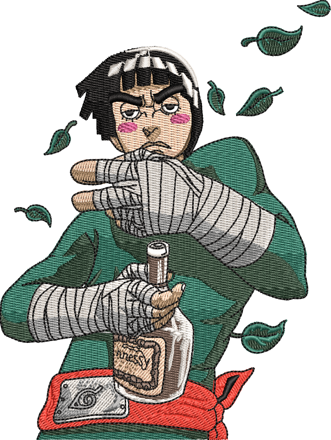 Drunk Rock Lee - Naruto | Tricou