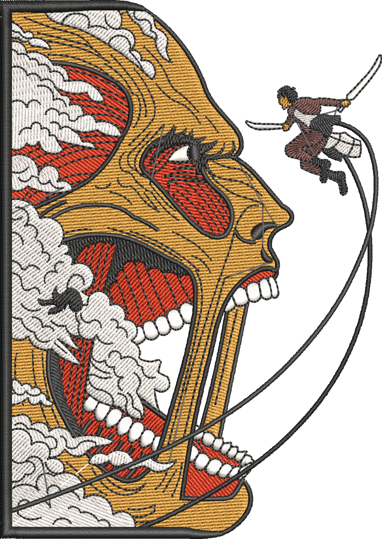 Eren vs Colossal titan - Attack on Titan | Tricou