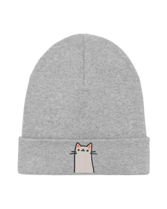 Not judging cat | Beanie din bumbac organic