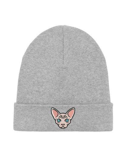 Sphinx cat | Beanie din bumbac organic