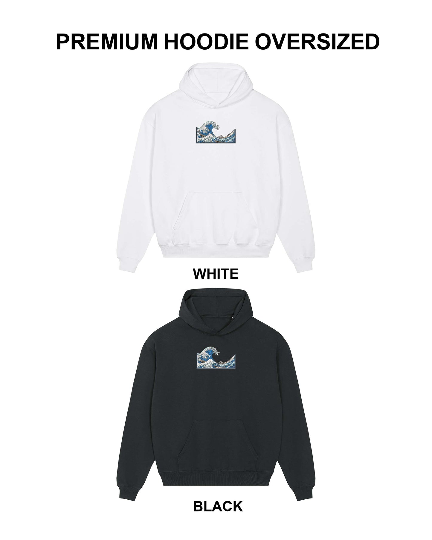 THE GREAT WAVE OFF KANAGAWA | TRICOU | HANORAC