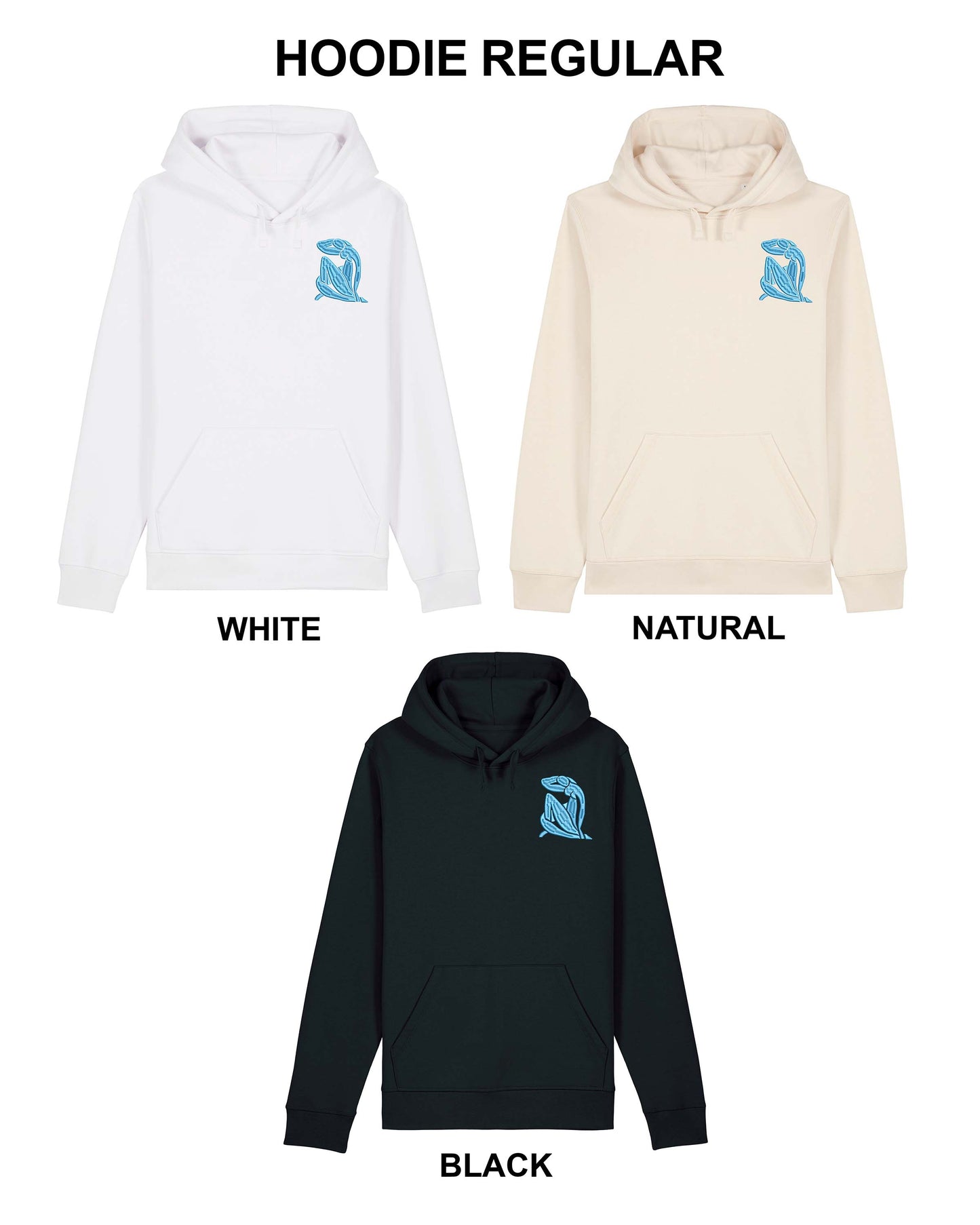 BLUE NUDE II | MATISSE | T-SHIRT | HOODIE