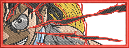 Luffy angry eyes - One Piece | Tricou