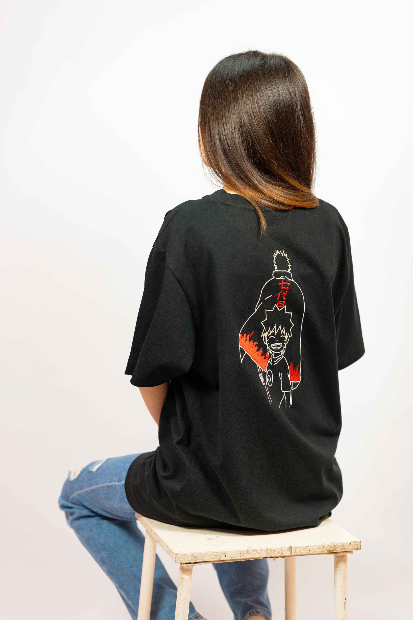 Unisex organic cotton t-shirt with Naruto design, made for comfort and style.